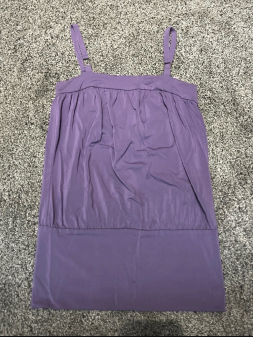 Express Purple Spaghetti-Strap Tank